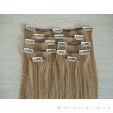 High Quality Long Clip on Remy Hair Extension (WHH-CP-021)